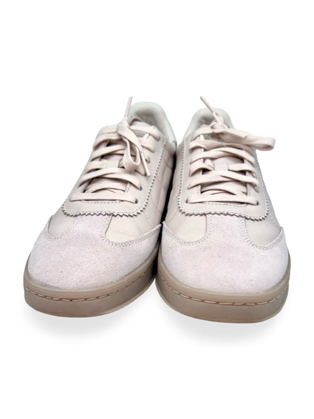 Cole Haan GrandSeries Leather Suede Sneakers Beige Gray Low Top Size 8 - Picture 10 of 11